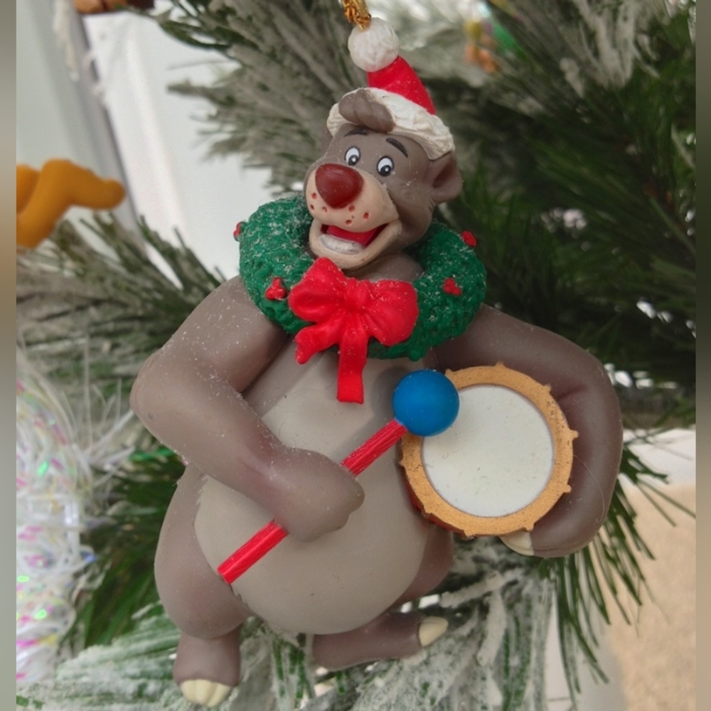 Baloo The Jungle Book Grolier Christmas Magic Disney Ornament with Box